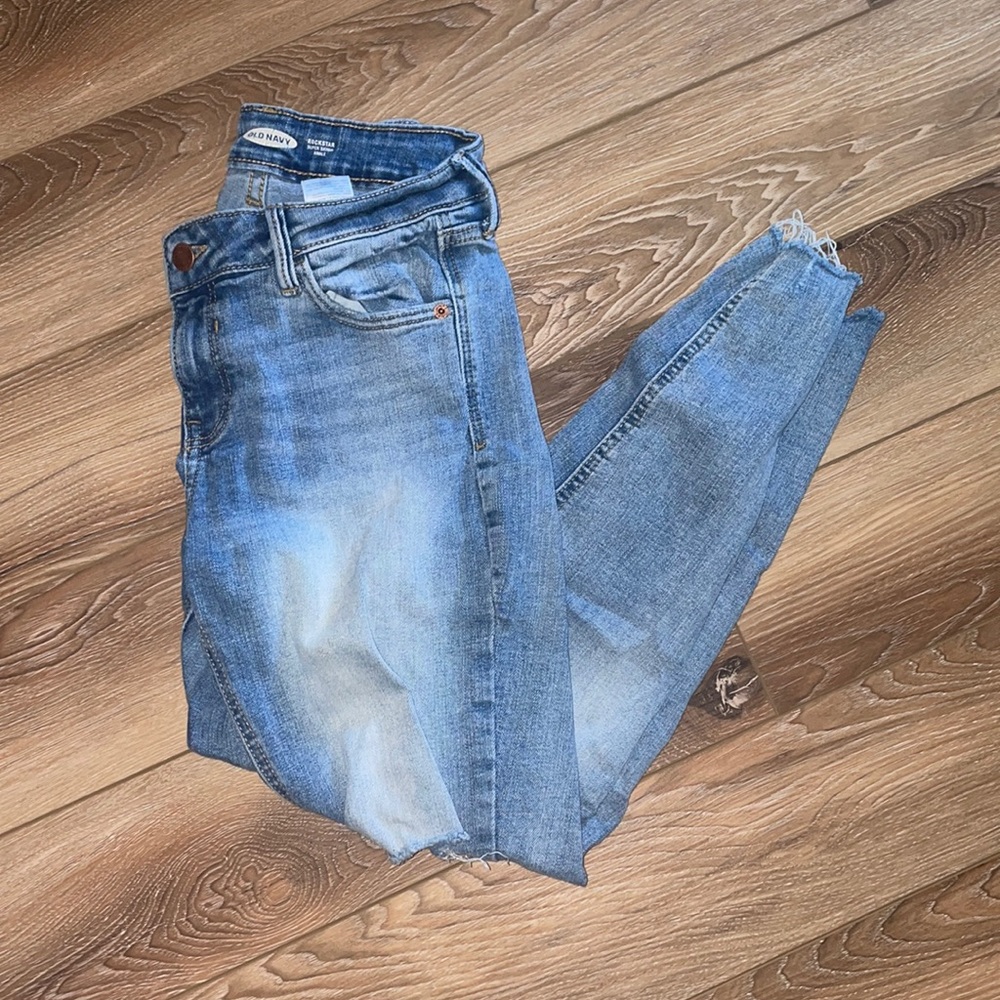 old navy super skinny rockstar jeans